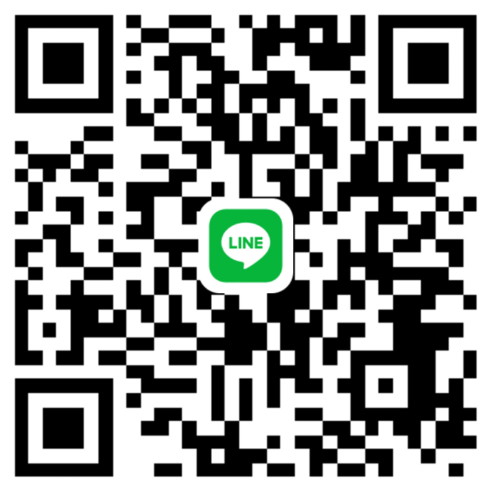 LINE予約のQRコード
